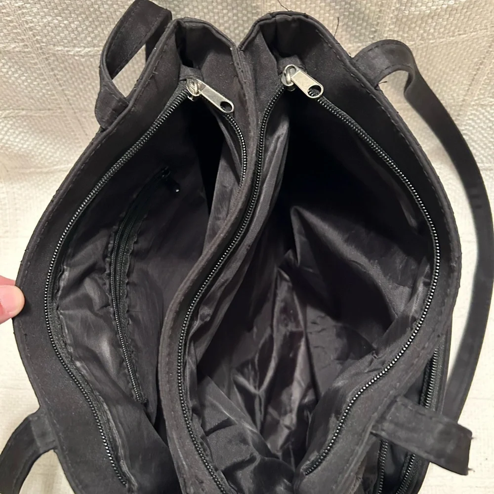 Black Quilted Shoulder Bag